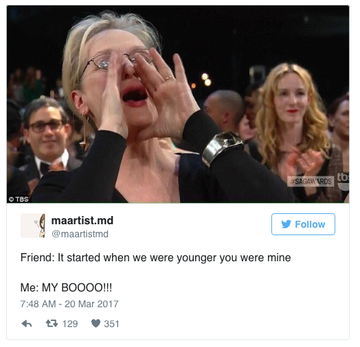 Meryl Streep Screaming Your Favorite Songs is The Best New Meme Ever