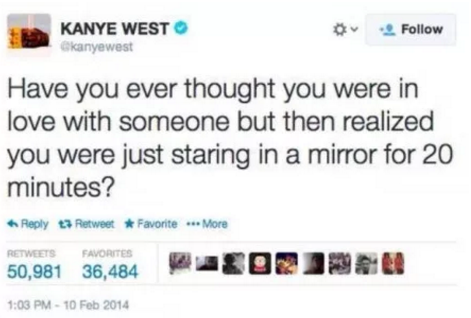 The 17 Funniest Kanye West Tweets Of All Time