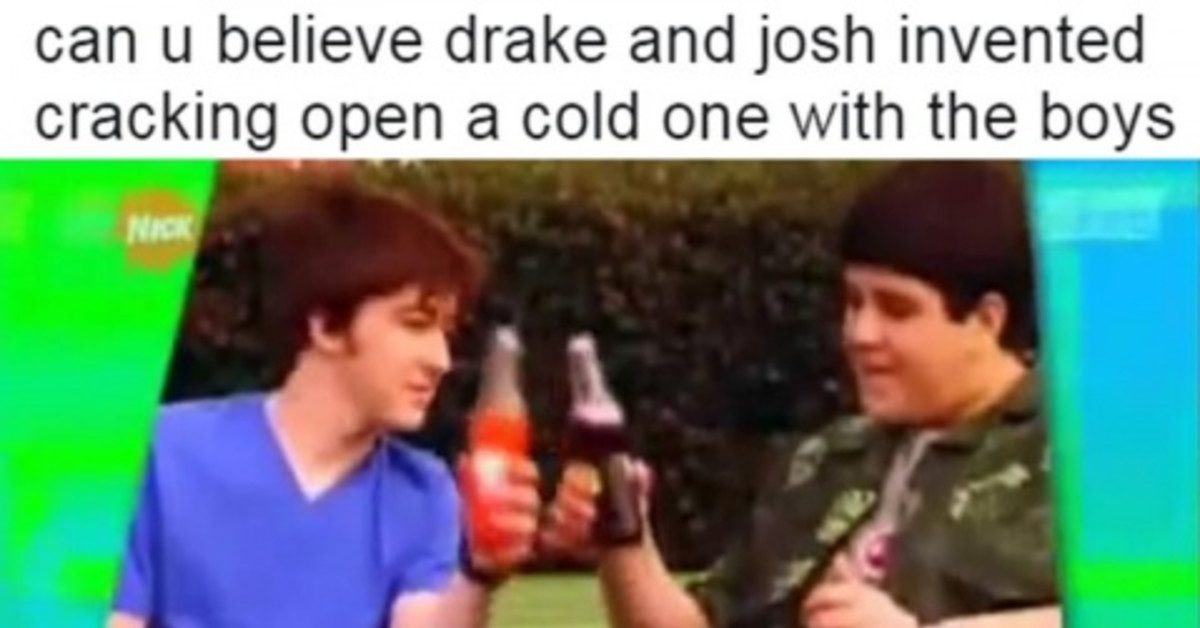 crack open a cold one with the boys.