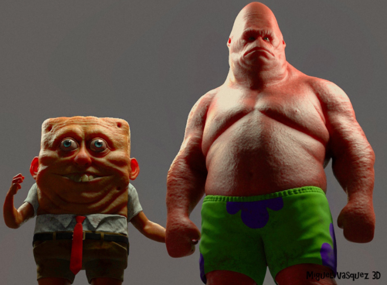 Human Spongebob Is What Actual Nightmares Are Made Of