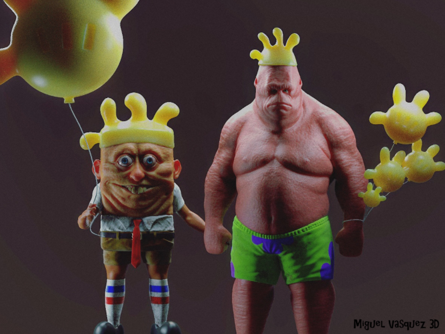 Human Spongebob Is What Actual Nightmares Are Made Of