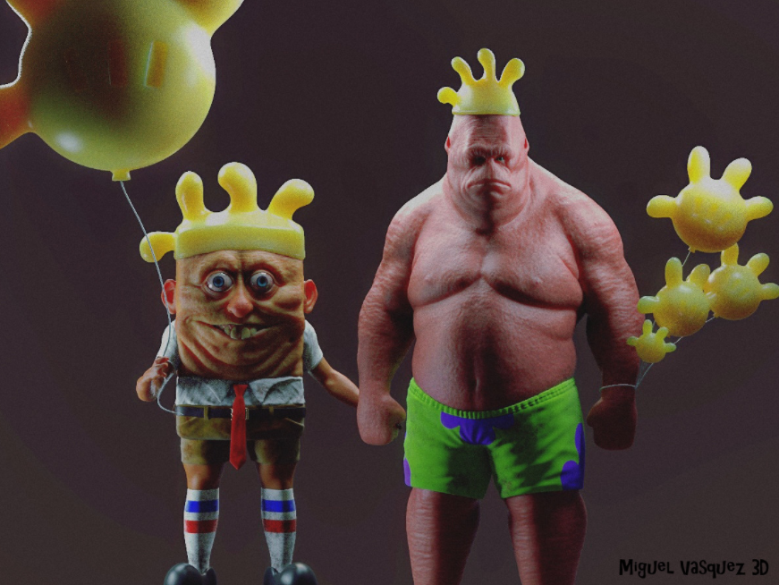 Spongebob Squarepants Characters As Humans