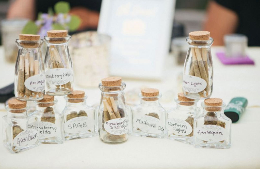 People Are Now Having 'Weed Bars' At Their Weddings & It Looks Lit