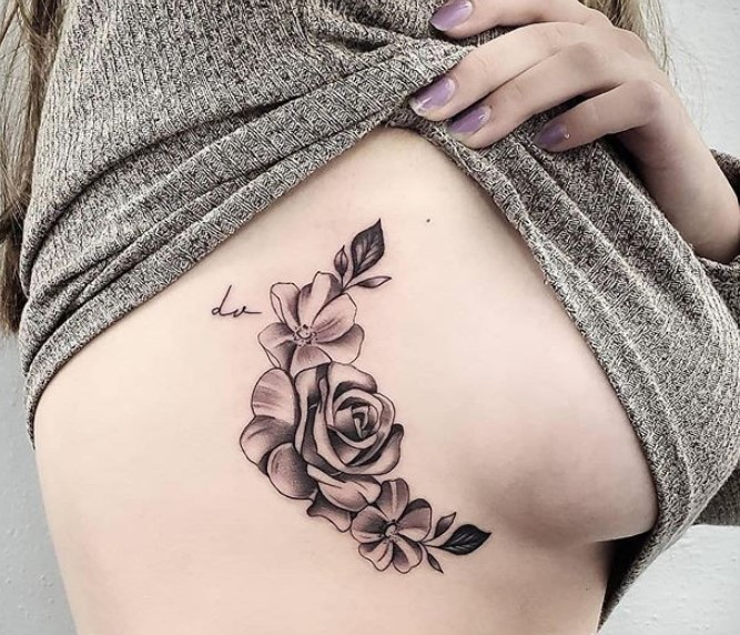 28 Side Boob Tattoos That Are So Beautiful, You'll Want To Get One  Immediately