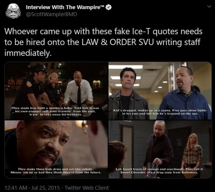 Just 45 Posts About 'Law & Order: SVU' That'll Always Be Funny