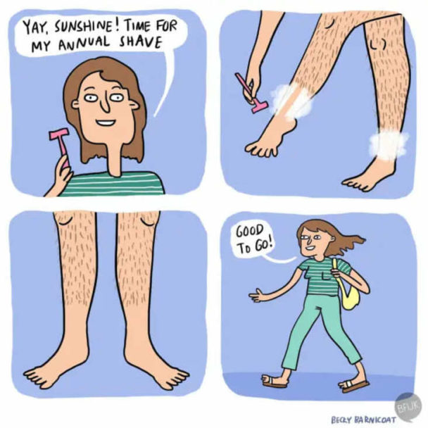 24 Memes About Shaving That Are So Funny, You'll Choke On Your Own Laughter