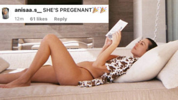 Kourtney Kardashian Shuts Down Pregnancy Rumors: "This is the shape of my body"